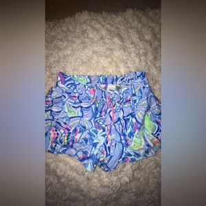 Lily Pulitzer nylon shorts size medium